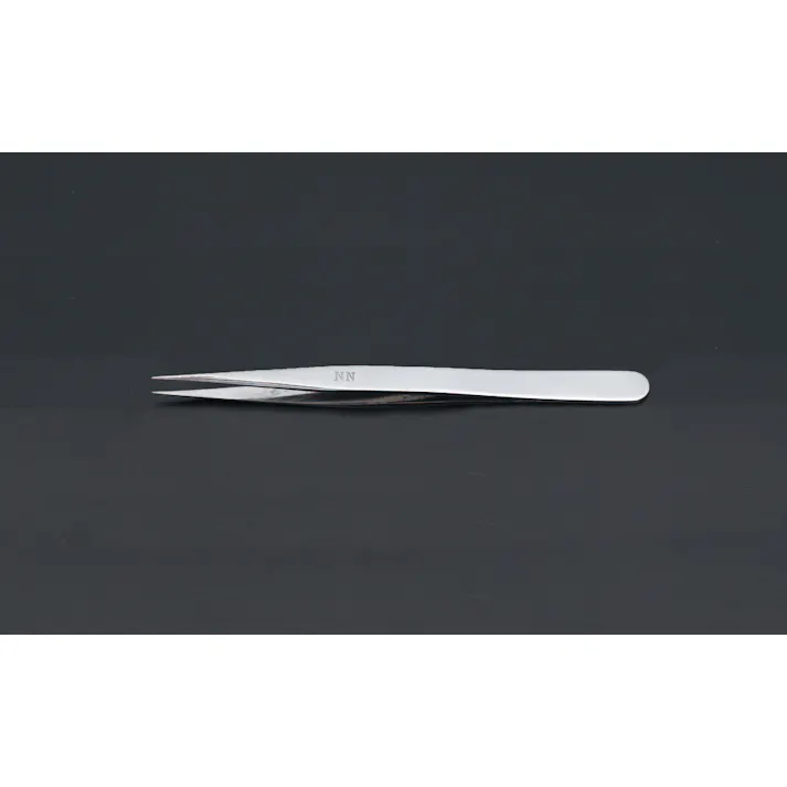 精密用ピンセット(ステンレス製) 0.5x125mm/NN EA595AK-3 4518340763098【別送品】