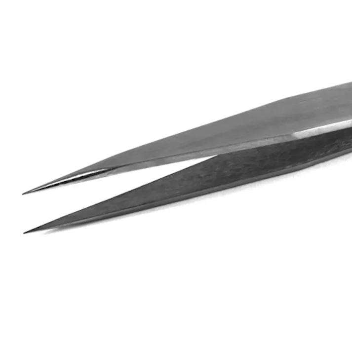 精密用ピンセット(ステンレス製) 0.3x115mm/1 EA595AK-9 4518340763289【別送品】