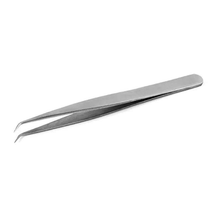 ESCO 0.25x100mm/3CB 精密用ピンセット(ステンレス製) EA595AK-31 4518340763456(CDC)【別送品】