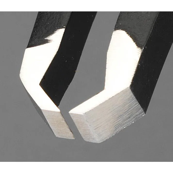 カッティングピンセット(カーボンスチール製) 4.0x115mm EA595AL-30 4518340770980【別送品】