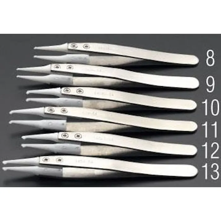 ESCO 120mm 精密用ピンセット(デルリン/ステンレス製) EA595AP-11 4518340771239(CDC)【別送品】