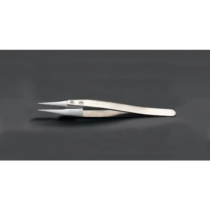 精密用ピンセット(デルリン/ステンレス製) 120mm EA595AP-15 4518340771277【別送品】
