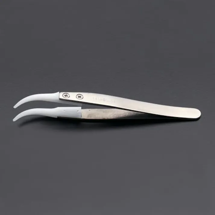 ESCO 110mm 精密用ピンセット(デルリン/ステンレス製) EA595AP-20 4518340771321(CDC)【別送品】