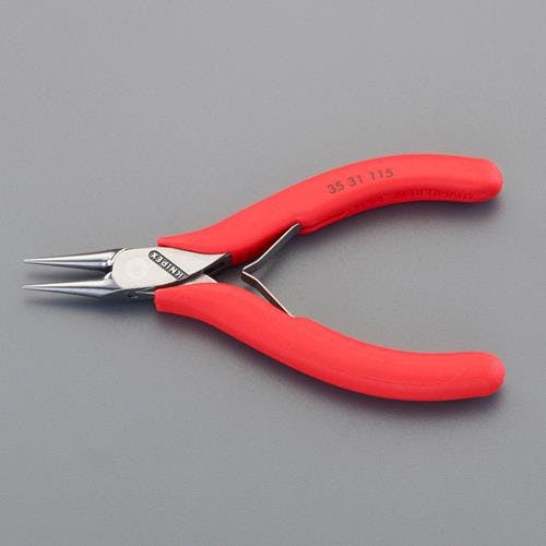 KNIPEX 145mm 精密用プライヤー(グリップ付/平) EA537KR-11 入数：1個