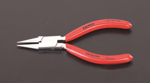 KNIPEX(クニペックス) 精密プライヤー(メッキ) 125mm EA537KR-28 4518340781832【別送品】