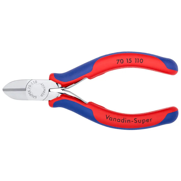 KNIPEX(クニペックス) ニッパー(グリップ・ばね付/メッキ) 110mm EA536K-11 4518340783089【別送品】