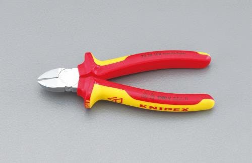 KNIPEX(クニペックス) 160mm 電工ニッパー・絶縁(グリップ付
