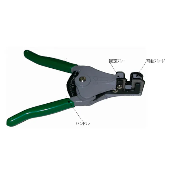 ワイヤーストリッパー 0.5-6.0平方ミリメートル EA580AE-1 4518340814417【別送品】