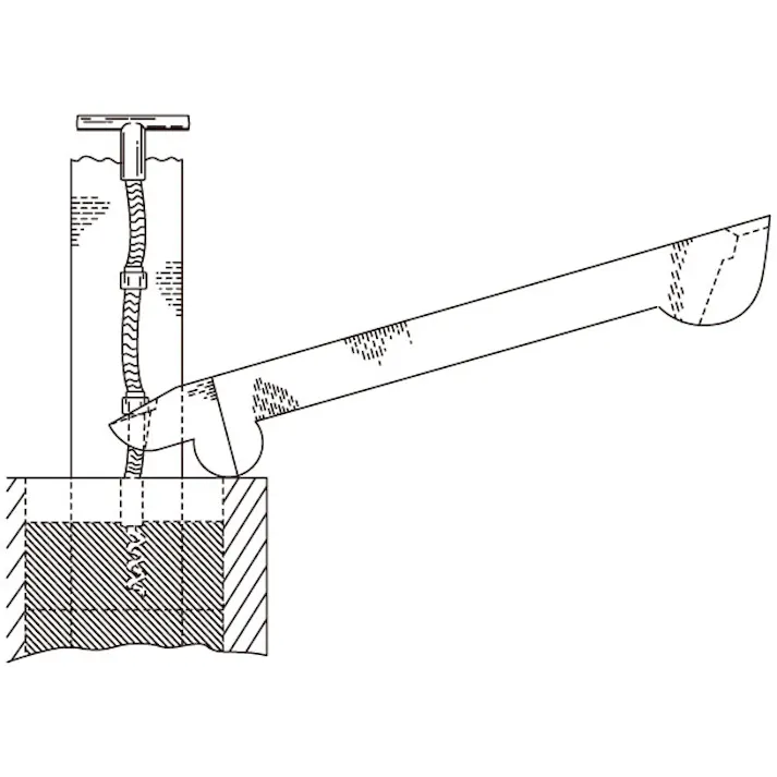 パッキングフック(フレキシブル) 8.0x270mm EA566AG-2 4518340854895【別送品】