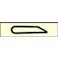油砥石(バリビット刃砥ぎ用) 60x25x5mm EA588GD-4 4518340868281【別送品】
