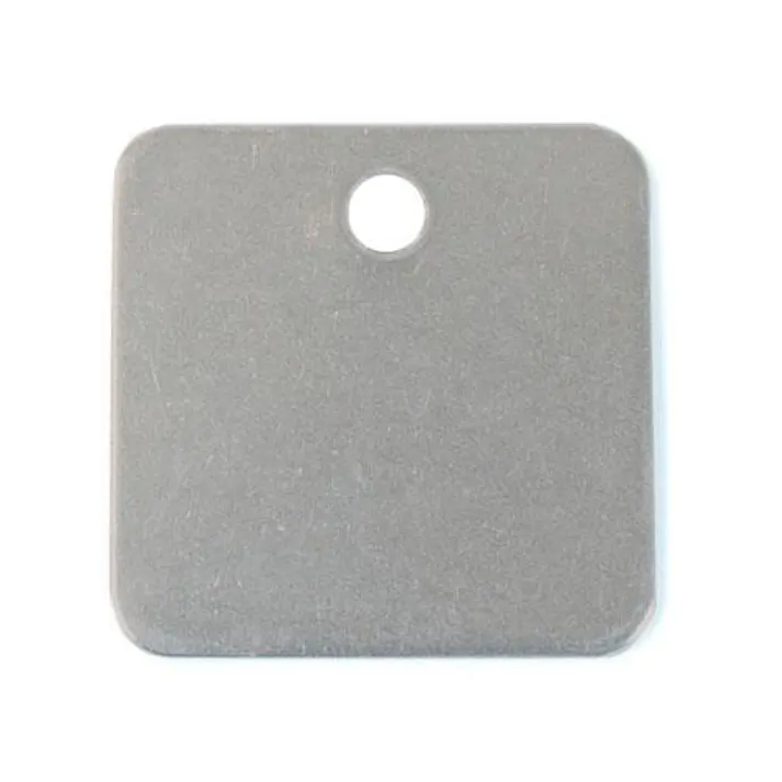 ESCO 51x51mm タグブランク(アルミ 角/10枚) EA591HC-4 4518340870321(CDC)【別送品】