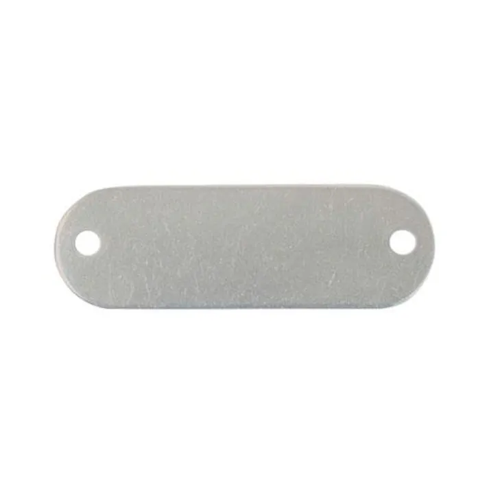 ESCO 16x48mm タグブランク(アルミ 長丸/10枚) EA591HE-1 4518340870628(CDC)【別送品】