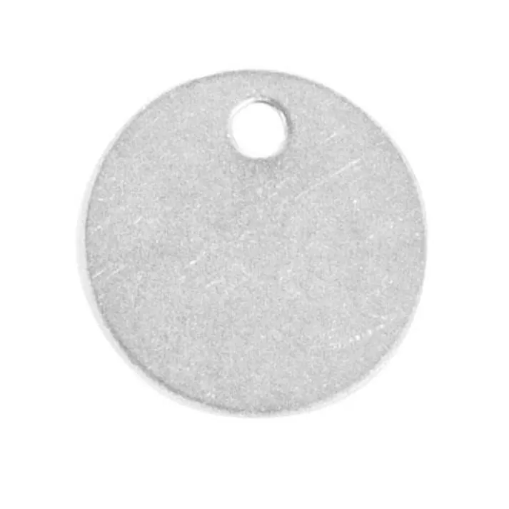 ESCO 32mm タグブランク(アルミ 丸/10枚) EA591HG-3 4518340870888(CDC)【別送品】