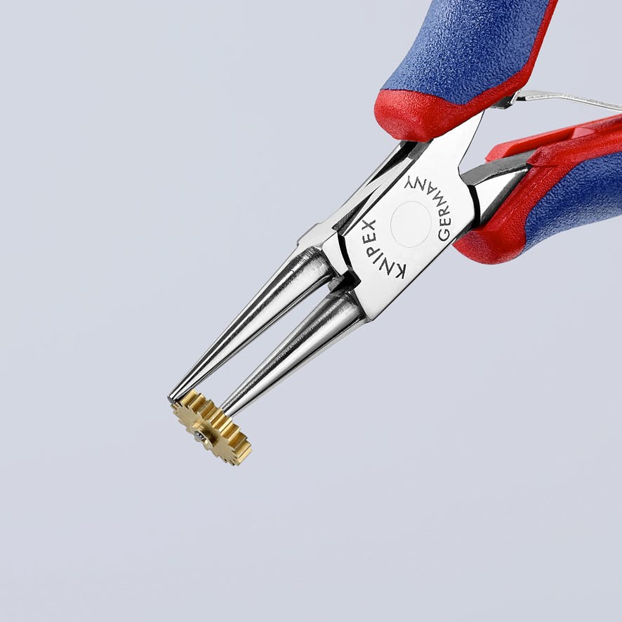 KNIPEX(クニペックス) 115mm 精密用プライヤー(グリップ・バネ付/丸