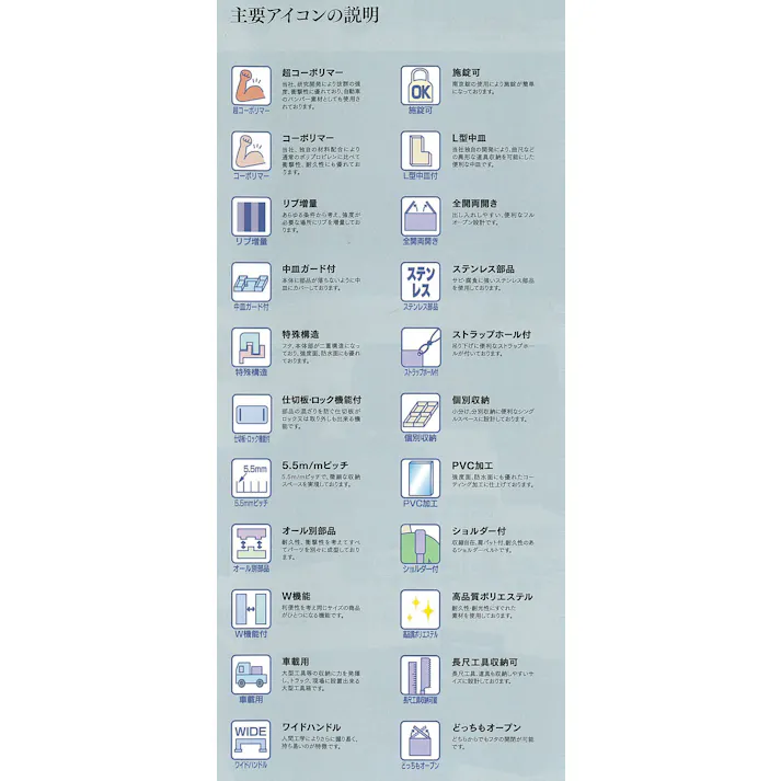 リングスター 工具箱(中皿付/クリアー) 347x167x119mm EA505AB-11 4518340894952【別送品】