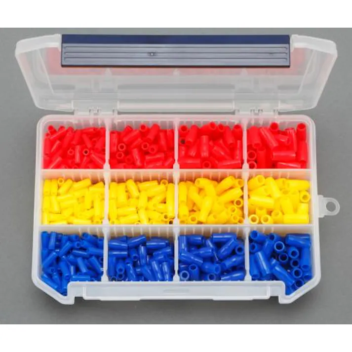 絶縁キャップセット(圧着端子用) V-1.25~5.5 EA538LG-36 4518340985773【別送品】