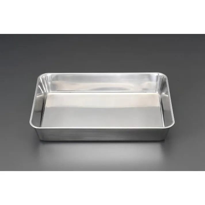 ESCO 248x202x37mm 深型パーツトレー(ステンレス製) EA508SH-54 4548745007077(CDC)【別送品】