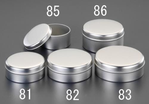 容器(スチール製) φ115x38mm EA508SC-83 4548745017915【別送品】