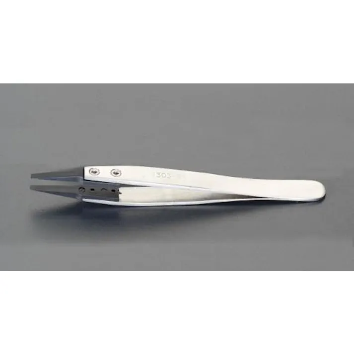精密用ピンセット(ステンレス製 ESD) 115mm EA595AR-3 4548745024654【別送品】