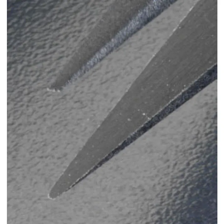 精密用ピンセット(ステンレス製 ESD) 120mm EA595AR-42 4548745026313【別送品】