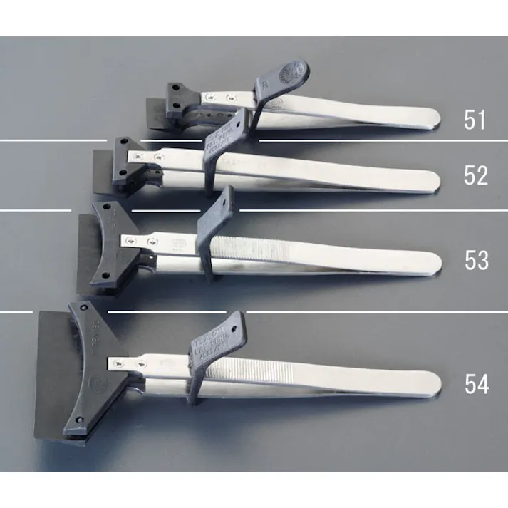 WAFERピンセット(ステンレス製 ESD) 115mm EA595AR-51 4548745026344【別送品】