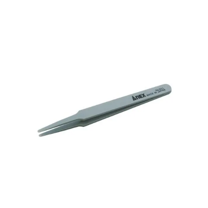アネックスツール(Anex) 120mm 精密ピンセット(プラスティック製) EA595KB-12 4548745052787(CDC)【別送品】
