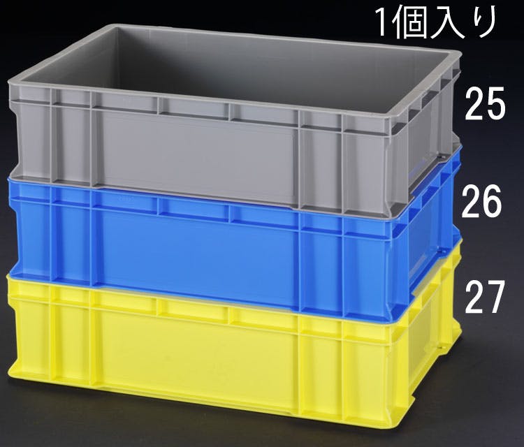 三甲(サンコー) コンテナ(ブルー) 658x448x167mm/39.5L EA506AF-26