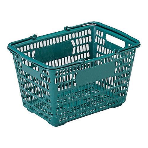 三甲(サンコー) バスケット(緑/2個) 406x299x243mm/16.8L EA506AB-51 4548745057454【別送品】