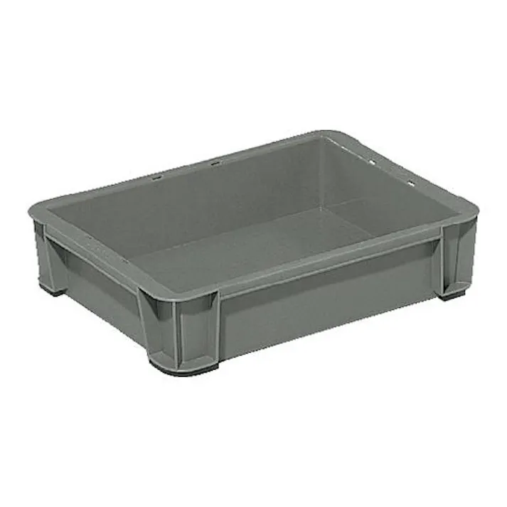 ESCO 361x272x 81mm/ 5.5L コンテナ(グレー) EA506AF-2 4548745057461(CDC)【別送品】