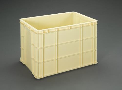 三甲(サンコー) コンテナ(クリーム) 656x456x470mm/112L EA506AF-52 4548745071238【別送品】