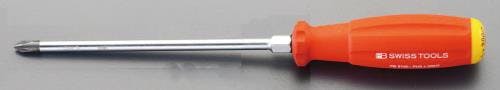 PBSWISSTOOLS ドライバー(手元六角) [+] #2x100mm EA560PF-2A 4548745083231【別送品】