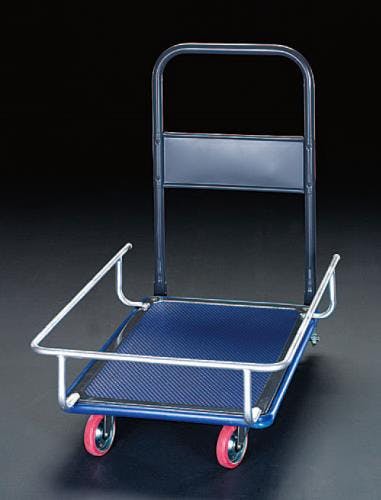 運搬車(フレーム付/スチール製) 830x540mm/150kg EA520BC-3 4548745148114【別送品】