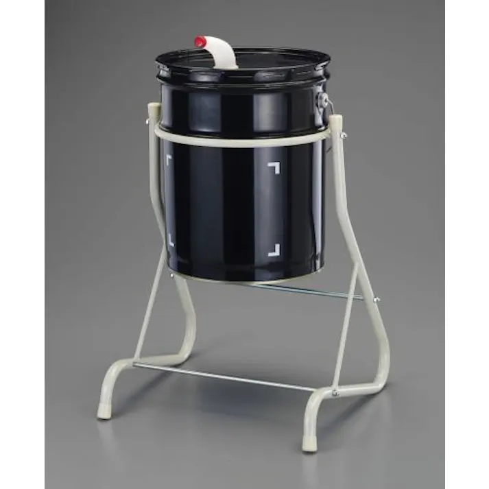 ESCO 20L 丸缶用スタンド EA520W-6 4548745149289(CDC)【別送品】