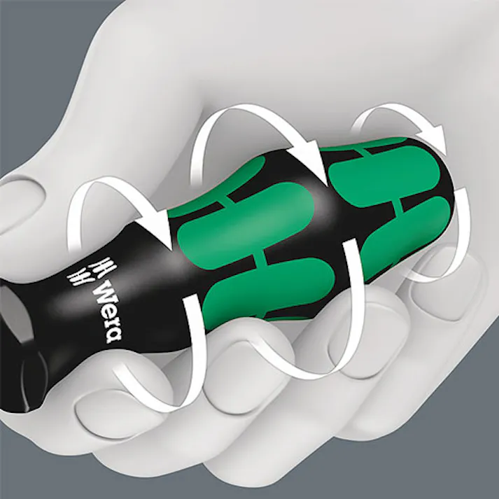 Wera ドライバー (Pozidriv) PZ2x100mm EA560WC-2A 4548745163940【別送品】