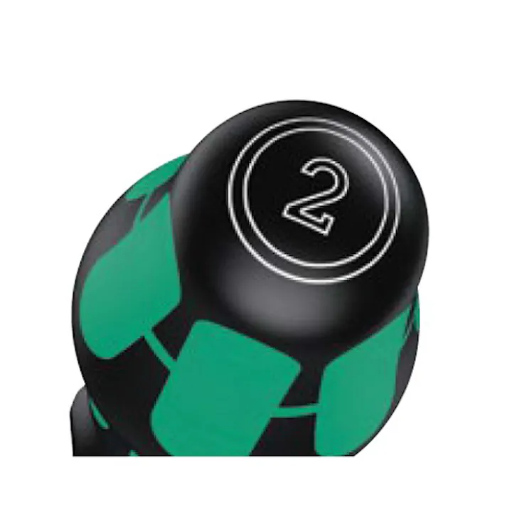 Wera ドライバー (Pozidriv) PZ2x100mm EA560WC-2A 4548745163940【別送品】