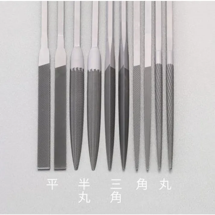 ESCO 215mm 精密やすり(半丸/細目) EA521VK-2B 4548745178265(CDC)【別送品】