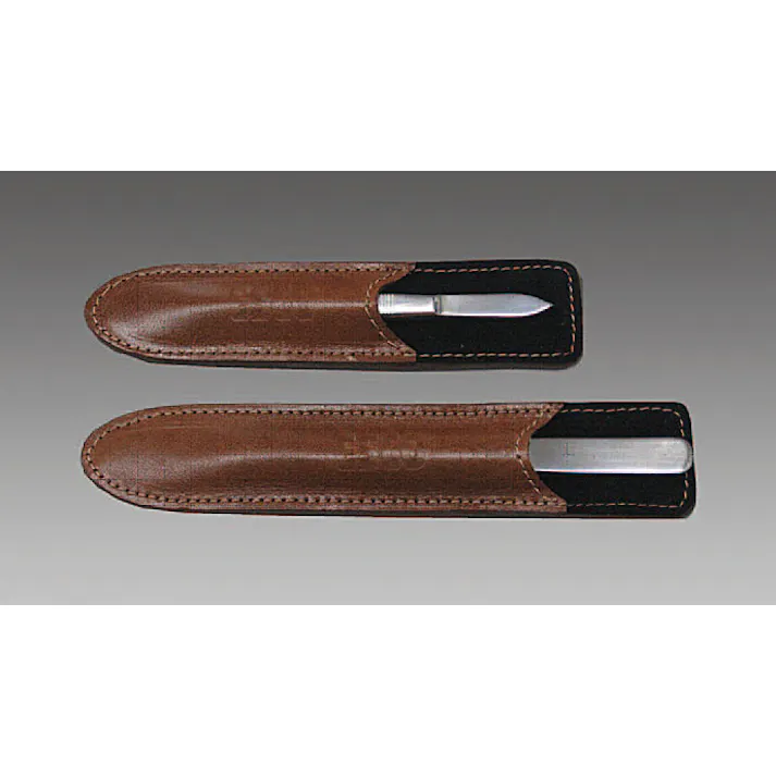 ピンセットケース(牛革製) 120x30mm EA595CS-120 4548745198270【別送品】