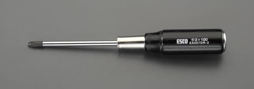 ESCOオリジナル ドライバー(貫通型/木柄) [+] #2x100mm EA557DR-2 4548745260861【別送品】
