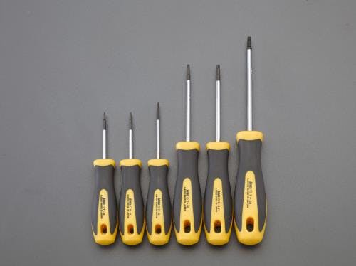 アネックスツール(Anex) ドライバー [Hexlobe] 6本組 EA573KG-60 4548745265958【別送品】