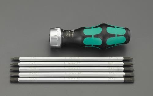 Wera ドライバー(差替・ラチェット式) [Torx] EA564AR-3 4548745267358【別送品】