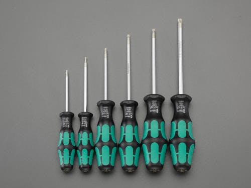 Wera ドライバー [Torx] T8-T30/6本組 EA573SC-100 4548745269642【別送品】