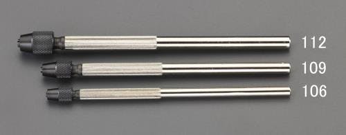 ESCOオリジナル ピンバイス(貫通式) 0.1-0.9mm EA589XB-109 4548745270273【別送品】