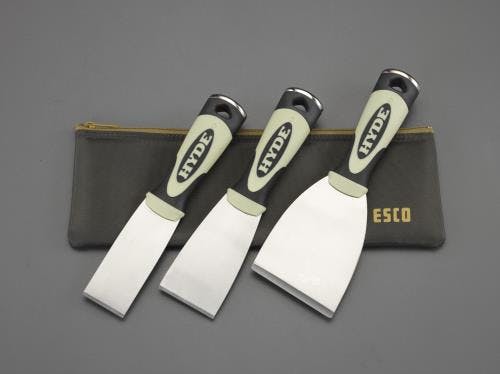 スクレーパー(硬・ハンマーヘッド/ハイカーボン) 3本組 EA579BF 4548745300598【別送品】