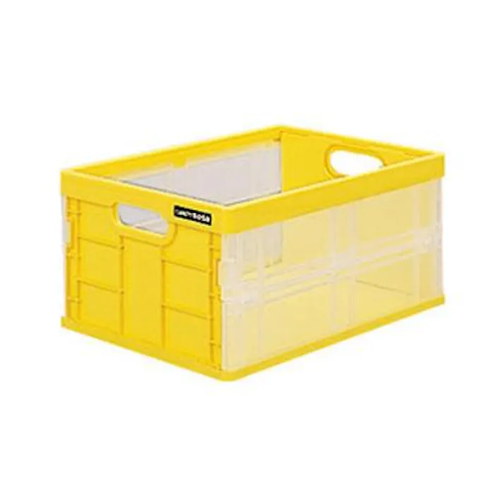 ナカバヤシ 350x250x170mm/11.8L 折畳コンテナ(黄) EA506AJ-3 4548745342383(CDC)【別送品】