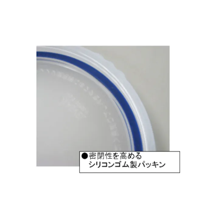 アスベル(ASVEL) 密閉容器(丸型/目盛付) φ108x150mm/0.94L EA508AN-4 4548745343113【別送品】