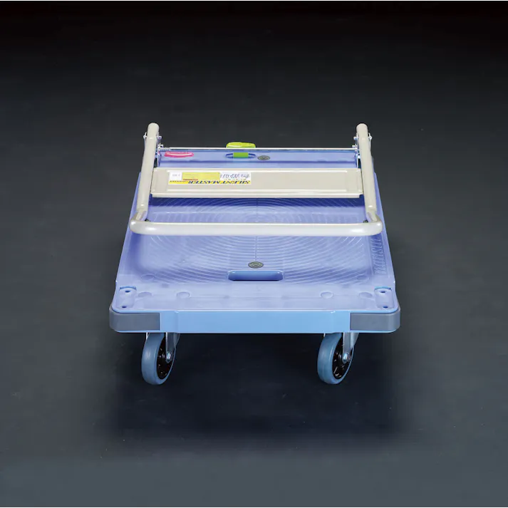 ナンシン 運搬車(足踏みブレーキ付) 900x600mm/300kg EA520B-43 4548745343991【別送品】