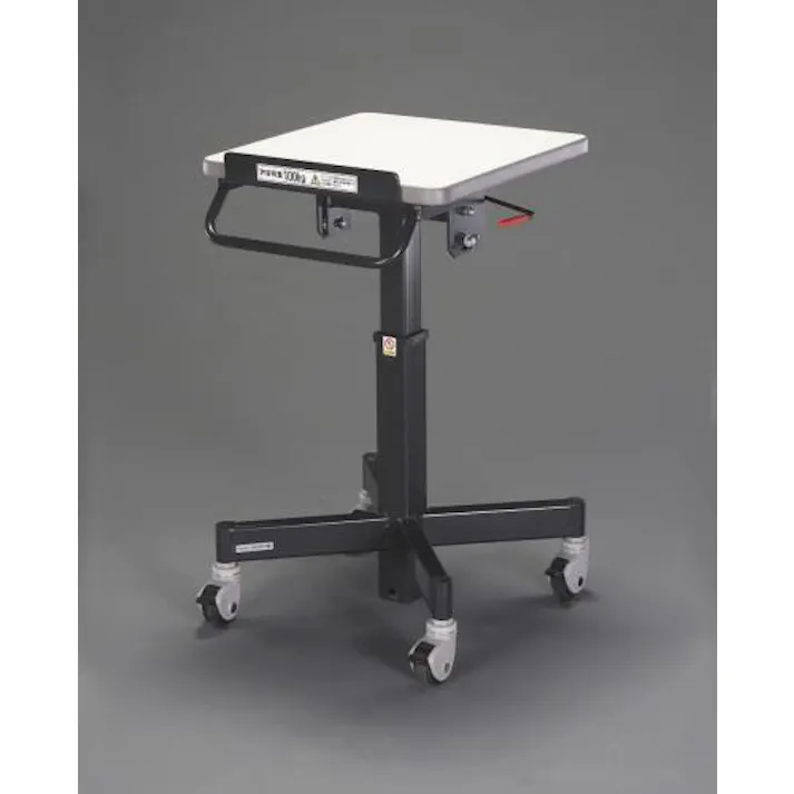 東正車輌(TOSEI) 昇降作業台(ガスシリンダー式) 450x450mm/100kg EA520XE-1 4548745344325【別送品】