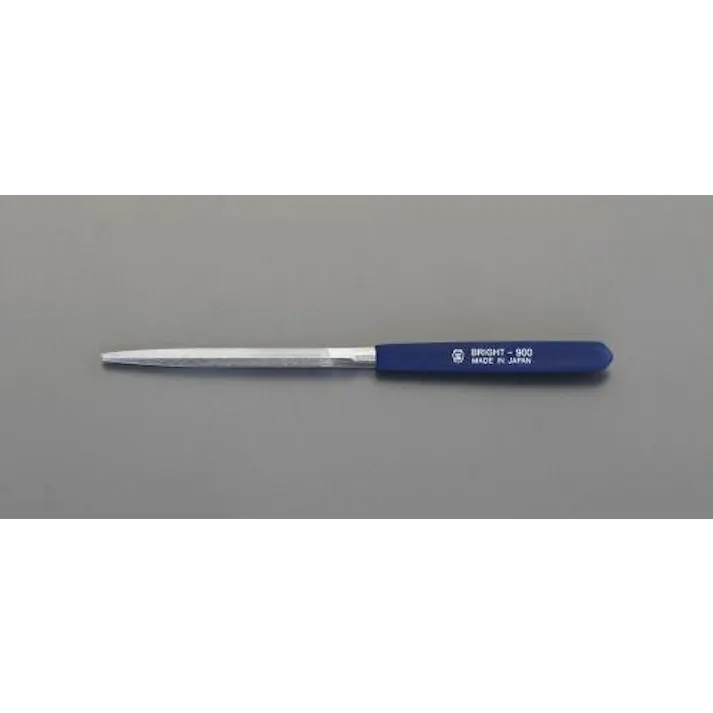 ESCO 200mm やすり(クロムコーティング三角/中目) EA521PJ-5 4548745344660(CDC)【別送品】