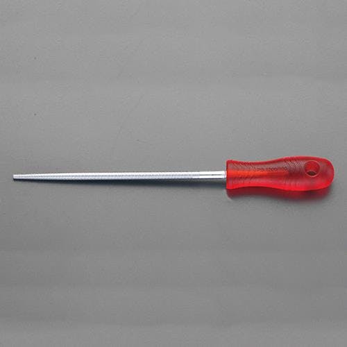 鉄工やすり(コーティング・丸/中目) 250mm EA521PT-250G 4548745345032【別送品】