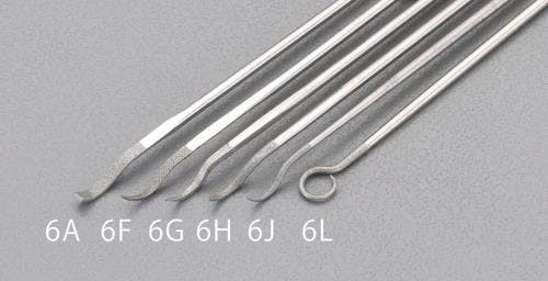 ダイヤモンド鏝やすり(片鏝・楕円/金型用) 140mm EA521S-6H 4548745345087【別送品】